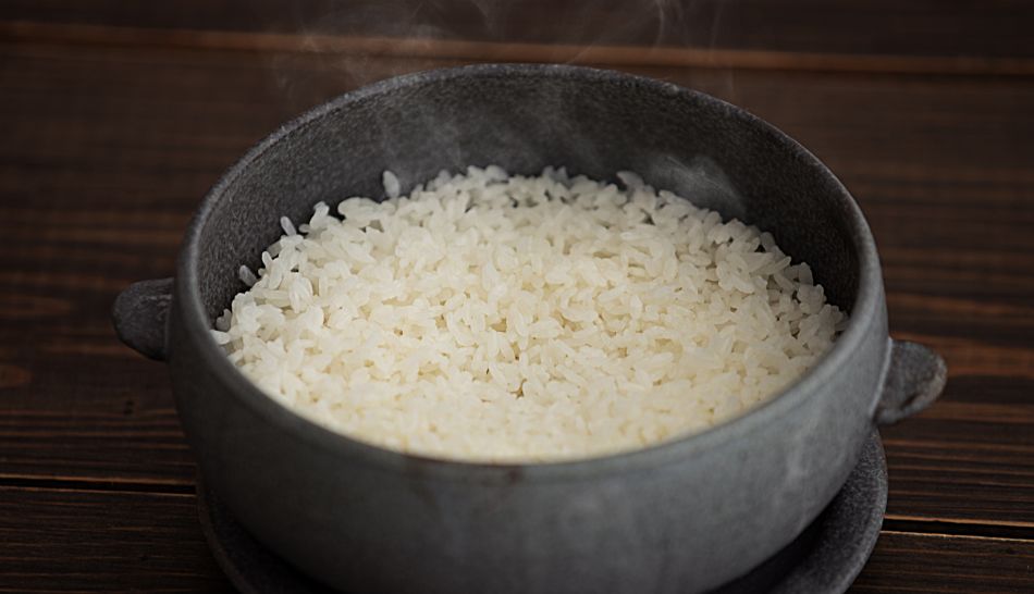 CORONCookでお米を炊いた様子